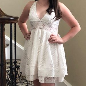White Lace Dress